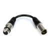Picture of 5 Pin Female To 3 Pin Male DMX Cable