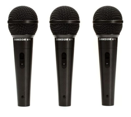 Picture of Samson R21S Microphone with Switch - 3-Pack