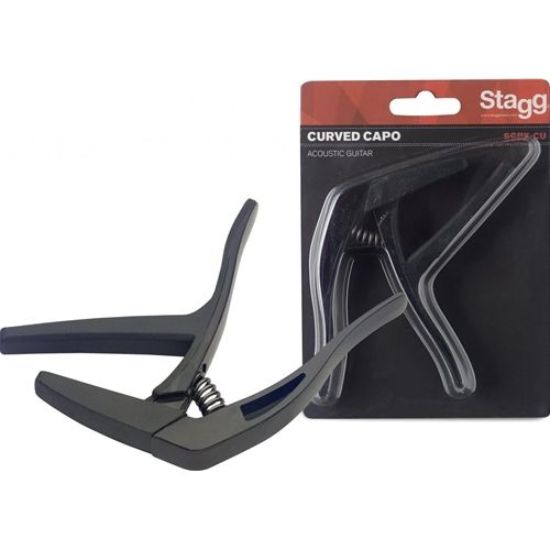 Picture of Stagg Capo Curved 6 Str Black