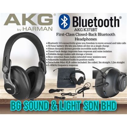 Picture of Akg K371 BT Headphones