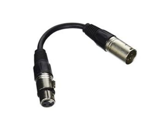 Picture of 5 Pin Male To 3 Pin Female DMX Cable
