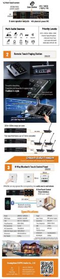 Picture of Dsppa DMA 6112 - 6x120W 6 Zone Digital Matrix Amplifier