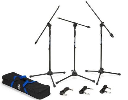 Picture of Samson BL3 Mic Stands and XLR Cables Package