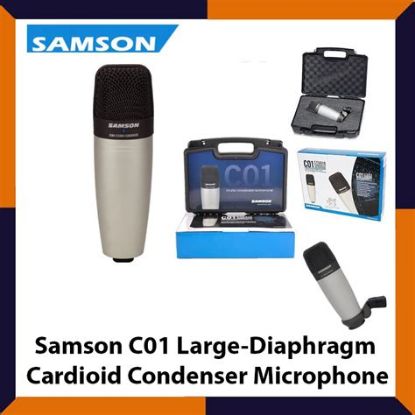 Picture of Samson C01 Large Diaphragm Cardioid Condenser Microphone