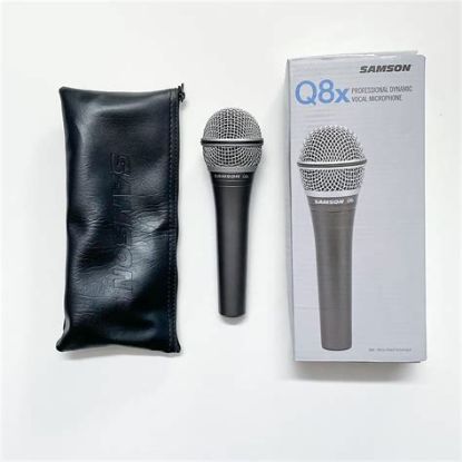 Picture of Samson Q8X Supercardioid Microphone with Pneumatic Shockmount