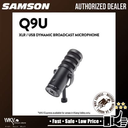 Picture of Samson Q9U XLR/USB Dynamic Broadcast Microphone