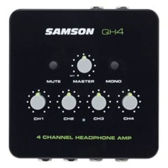 Picture of Samson QH4 4-Channel Mini Headphone Amp