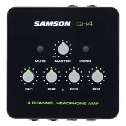 Picture of Samson QH4 4-Channel Mini Headphone Amp