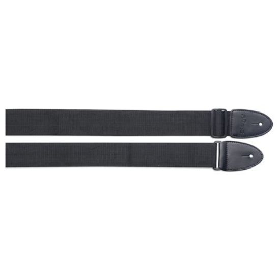 Picture of Nylon Guitar Strap 2" Black