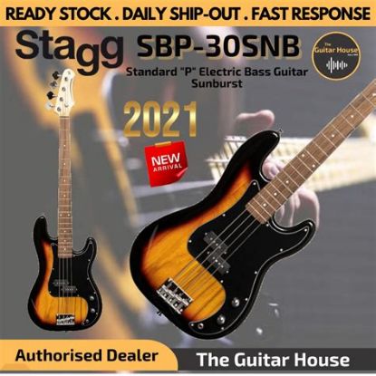 Picture of Standard "P" Electric Bass Guitar-Sunburst