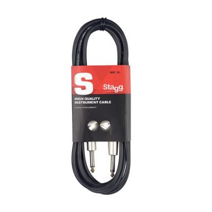 Picture of Stagg 6M Deluxe Instrument Cable Jack to Jack