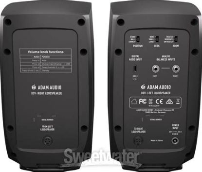 Picture of ADAM AUDIO 3.5" Powered Studio Monitor Pair - Black