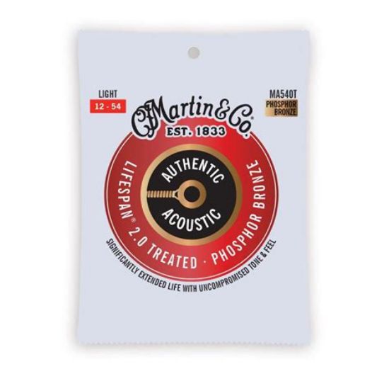 Picture of CF MARTIN Strings Authentic Acoustic Guitar Lifespan 2.0 Phosphor Bronze - 013-056 Bulk Box