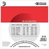 Picture of D'ADDARIO 80/20 Bronze Round Wound Acoustic Guitar Strings 013-056