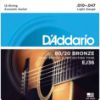 Picture of D'ADDARIO 80/20 Bronze Round Wound 12-String Acoustic Guitar Strings 010-047