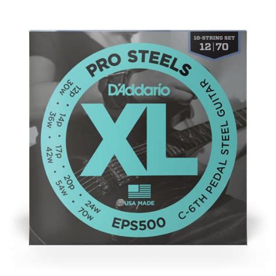 Picture of D'ADDARIO ProSteels C6th Pedal Steel Strings 012-070