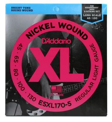 Picture of D'Addario Double Ball End Nickel Round Wound Bass Strings 045-100
