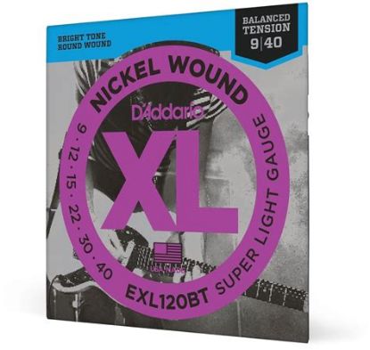 Picture of Nickel Round Wound Balanced Tension Regular Light Electric Guitar Strings 010-046