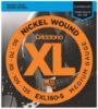 Picture of D'ADDARIO Nickel Round Wound 5-String Bass Strings 050-135