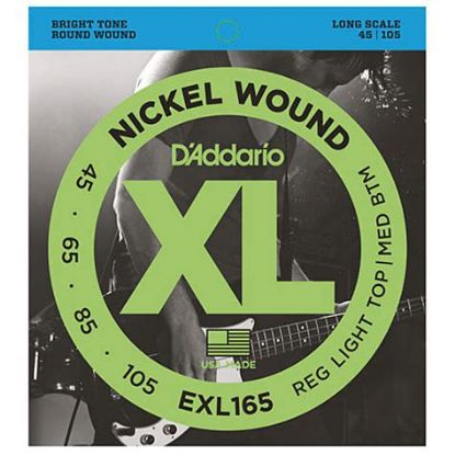 Picture of D'ADDARIO Nickel Round Wound Bass Strings 45-105
