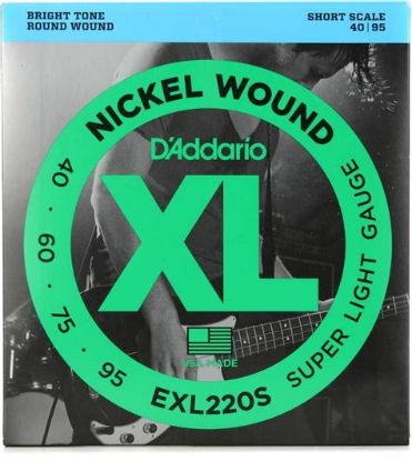 Picture of D'ADDARIO Nickel Round Wound Bass Strings 040-095