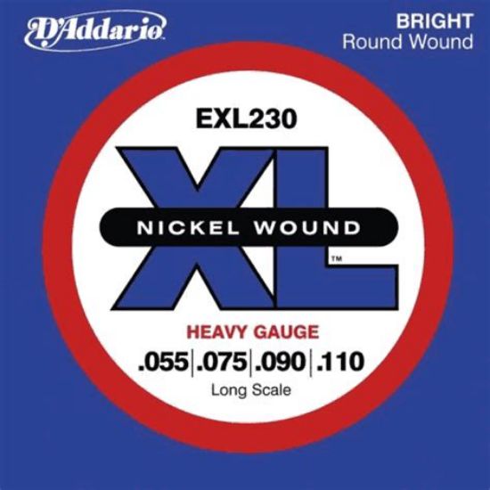 Picture of D'addario EXL230 Nickel Round Wound Bass Strings 55-110