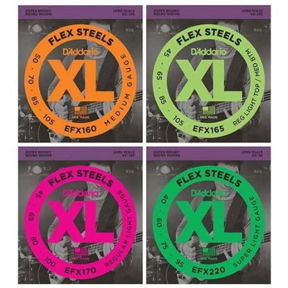 Picture of D'ADDARIO EXP Coated Nickel Round Wound Bass Strings 045-105