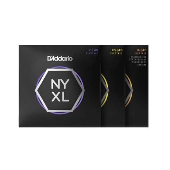 Picture of D'ADDARIO NYXL Plain Steel Single Electric Guitar String 020