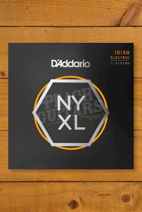 Picture of D'ADDARIO NYXL Nickel Round Wound 7-String Electric Guitar Strings 010-059