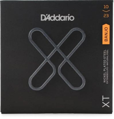 Picture of D'ADDARIO XT Coated Nickel Plated Steel Banjo Strings 10-23