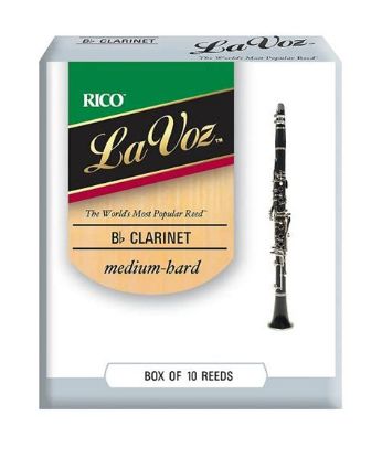 Picture of D'ADDARIO WOODWIND La Voz Bb Clarinet Medium Hard Reed