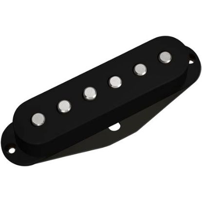 Picture of DIMARZIO Single Coil Area 67 Neck/Middle - BK w/ NKL - Hum Canceling