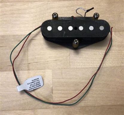 Picture of DIMARZIO Tele Area Hot T Bridge - BK w/ NKL - Hum Canceling