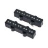 Picture of DIMARZIO JBass Ultra Jazz Pair - BK w/ NKL - Hum Canceling