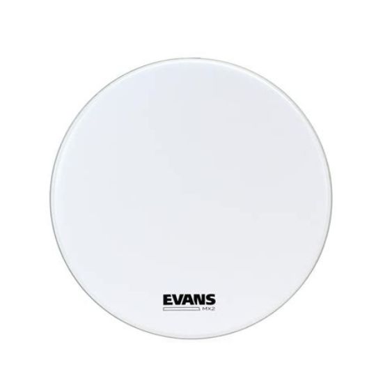Picture of EVANS Marching 26" Bassdrum Head White 2 Ply
