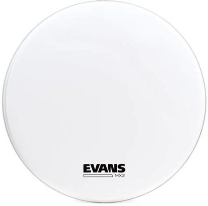 Picture of EVANS Marching 2 Ply 28" Drumhead - White