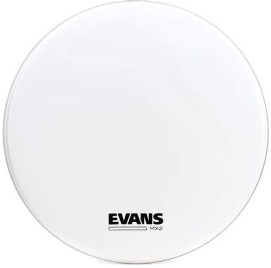 Picture of EVANS Marching 2 Ply 28" Drumhead - White