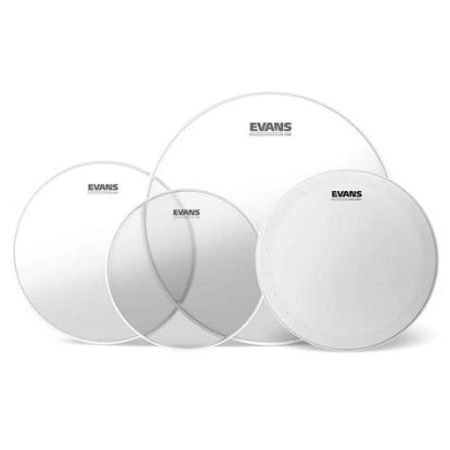 Picture of EVANS G2 Clear Rock Tompack + 14" HD Dry Snare Head