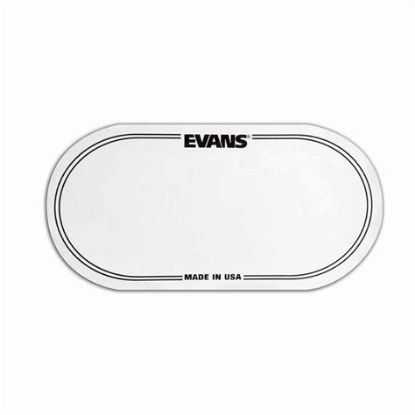 Picture of EVANS EQ Bass Drum Patches Clear Plastic Double