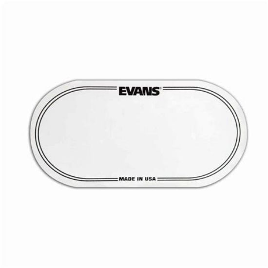 Picture of EVANS EQ Bass Drum Patches Clear Plastic Double