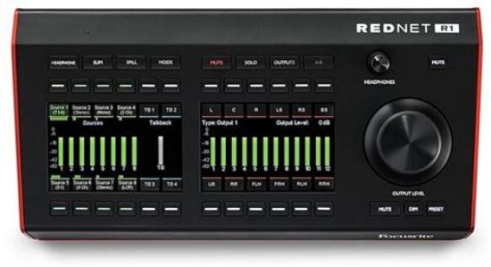 Picture of FOCUSRITE Pro RedNet R1 Desktop Remote Controller
