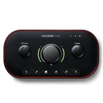 Picture of Focusrite Vocaster Two Studio USB-C Podcasting Audio Interface Bundle