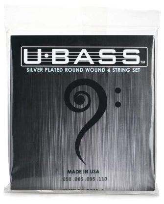 Picture of KALA - KA-BASS-4 Metal Round Wound 4-String U-Bass String Set