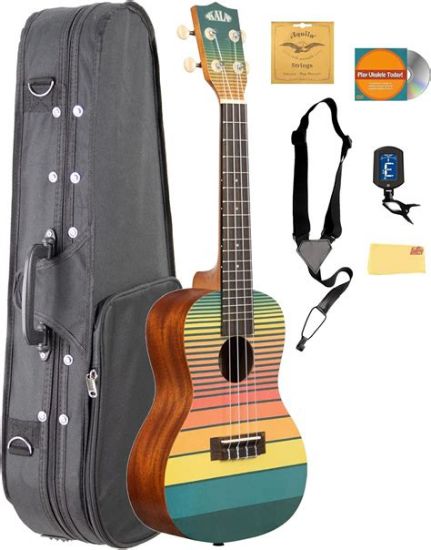 Picture of KALA Dawn Patrol Surfboard Concert Ukulele