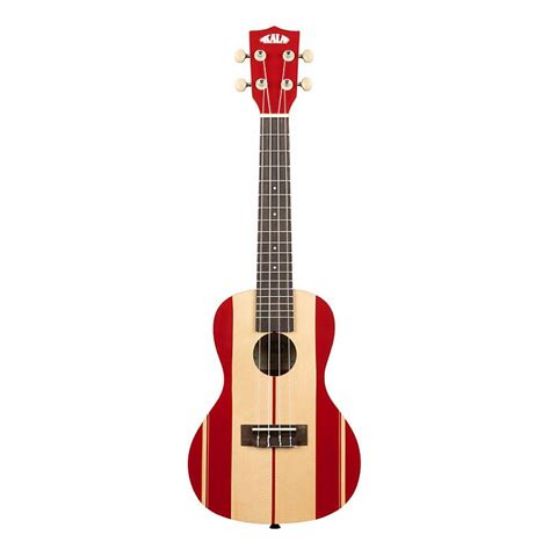 Picture of KALA Surf's Up Surfboard Concert Ukulele with Bag