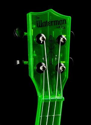Picture of KALA Waterman Fluorescent Green Soprano Ukulele