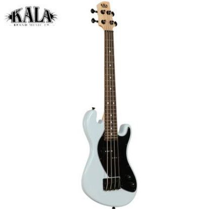 Picture of KALA Solid Body 4-String Powder Blue Fretted U-BASS