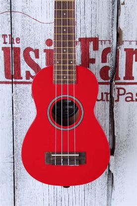 Picture of KALA Ukadelic Cherry Bomb Soprano Ukulele