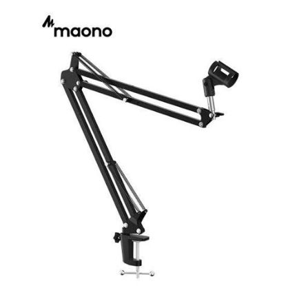 Picture of MAONO Microphone Suspension Boom Scissor Arm Stand