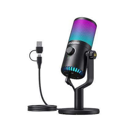 Picture of MAONO USB/XLR Dynamic Microphone - White
